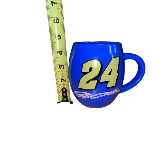 Jeff Gordon #24 Blue Nascar Coffee Mug Motorsports Race Fan Collectible Cup HG - Picture 1 of 4